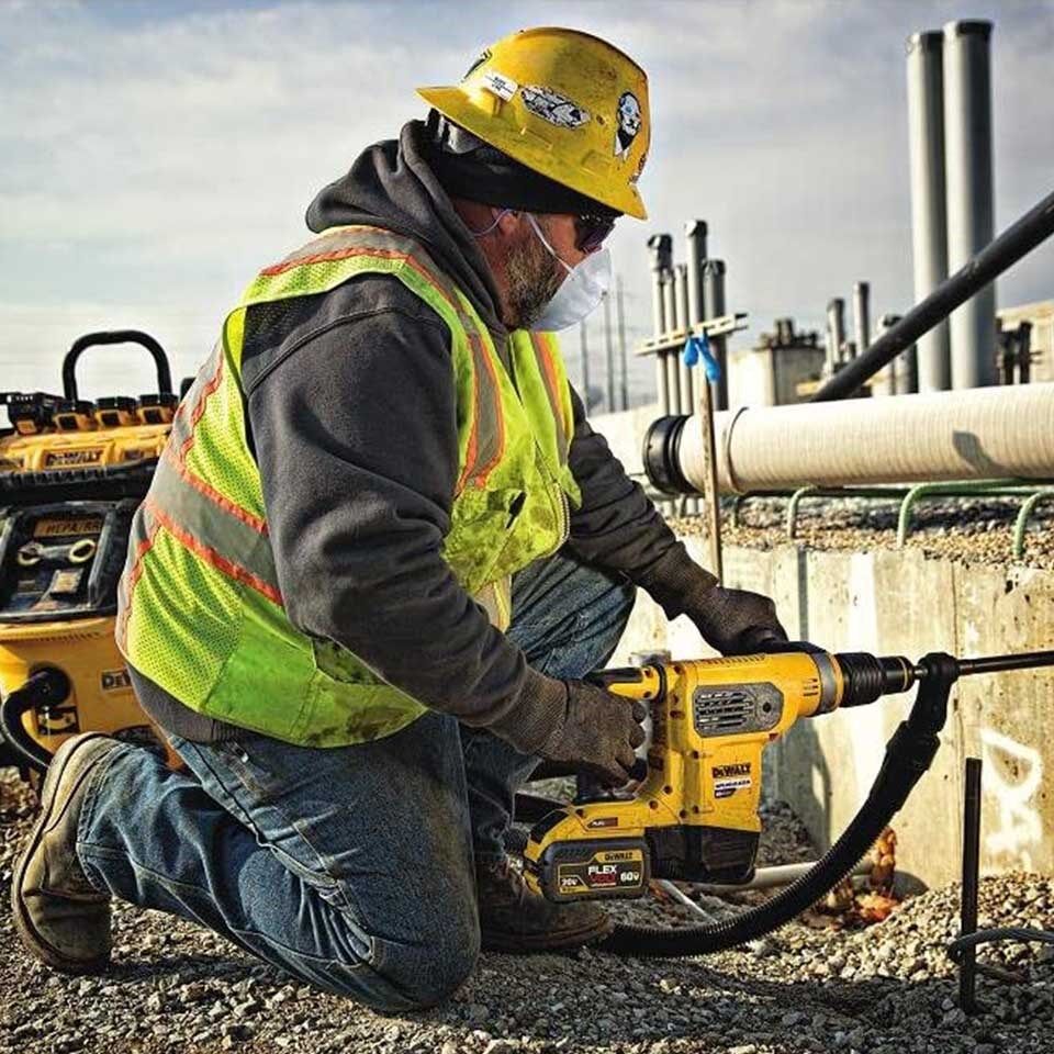 Dewalt DCH481X2 Sds Max Kırıcı Delici Li-ion 9 Amp. Çift Akü 54 Volt 40mm (6.65kg) 7.3J