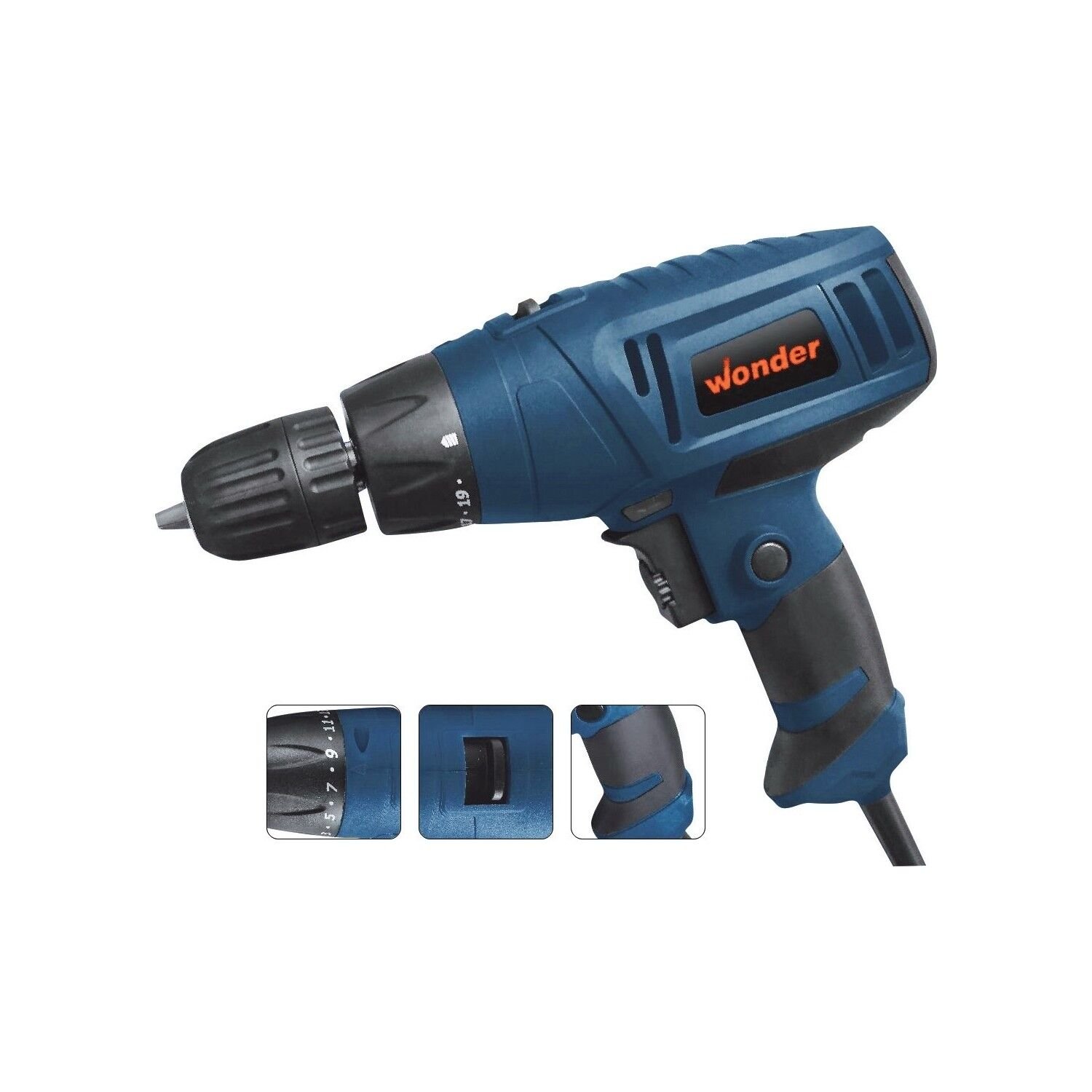 Wonder ES10S Tork Ayarlı Matkap 280 Watt 10mm