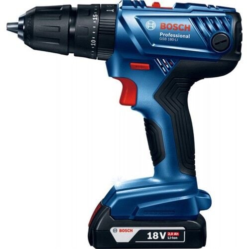 Bosch GSB 180-Li Çift Akülü 2 Ah Vidalama Makinesi