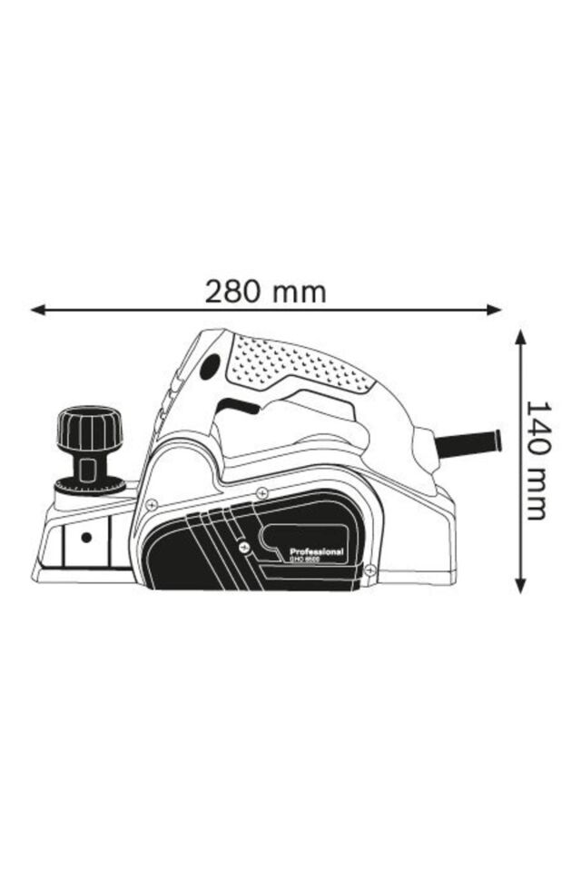 Bosch Gho 6500 Planya Makinesi