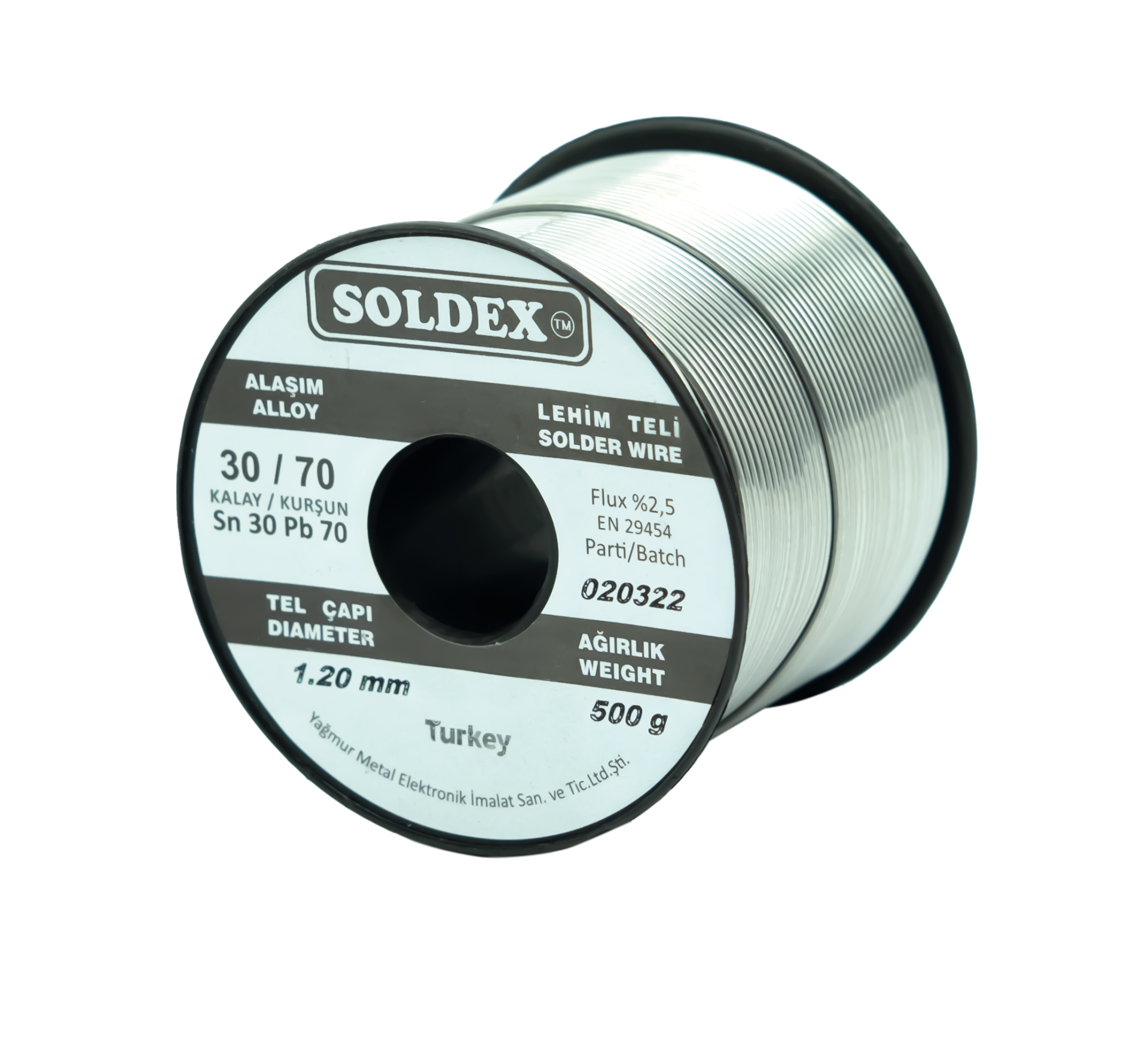 Lehim Teli 1.2mm SN30/PB70 500gr