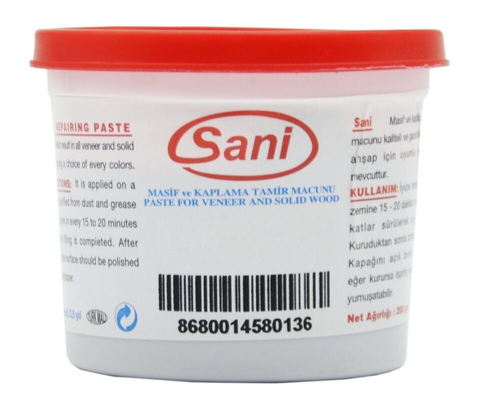 Sani Tamir Macunu Krem