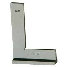 D&W DIN875 Şapkalı Gönye 200-300mm (1484)