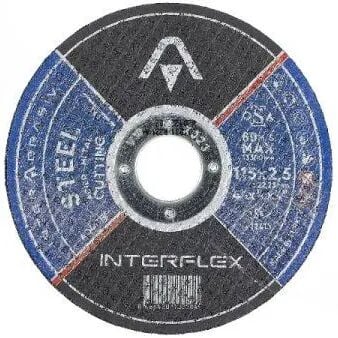İNTERFLEX Metal Kesme Taşı 180x2.5mm