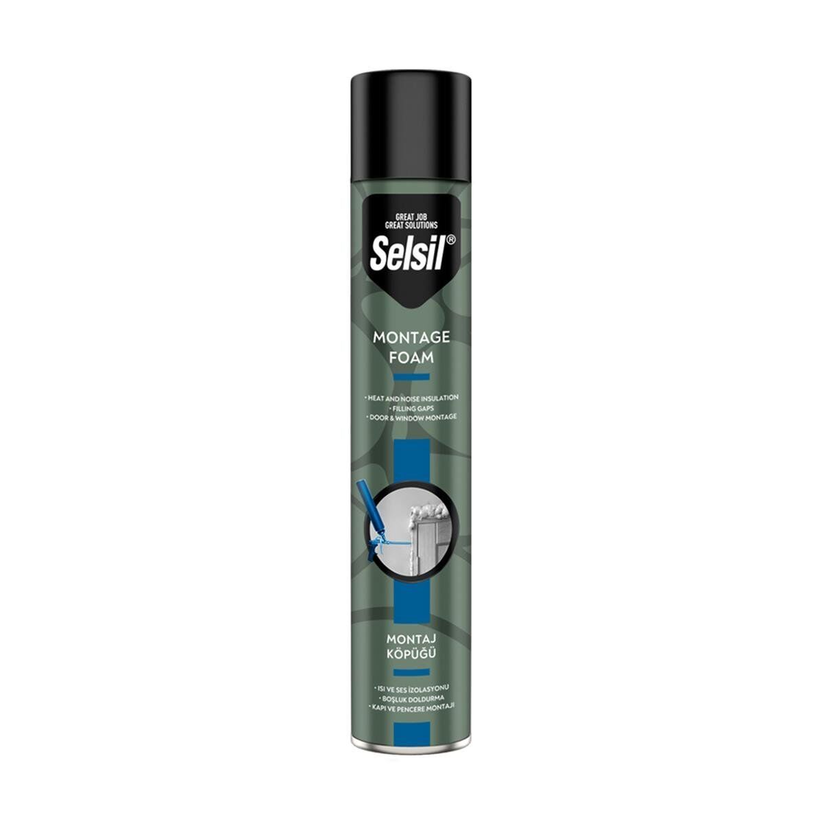 Selsil Poliüretan Köpük (Kutu 750 Ml) 600Gr