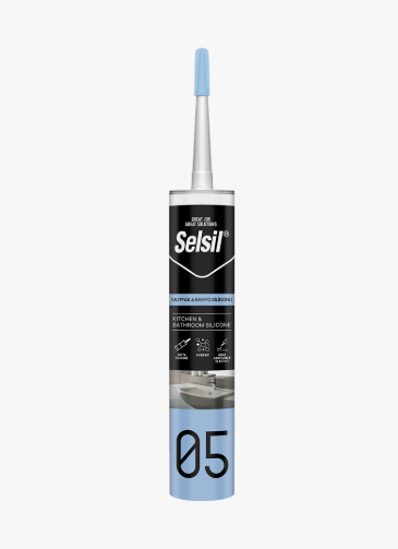Selsil Banyo ve Mutfak Silikonu Beyaz 280ml