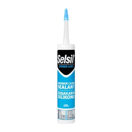 Selsil Banyo ve Mutfak Silikonu Beyaz 280ml