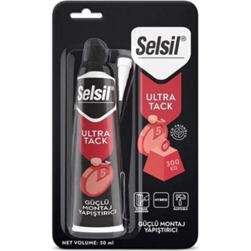 Selsil Ultratack Tüp Yapıştırıcı 60ml