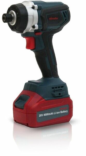 Wonder JDWKV200 20V 2.0Ah Li-ion Çift Akülü Kömürsüz Vidalama 200Nm SB19