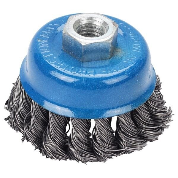 Ctm Vidalı Burgulu Çanak Fırça 125mm