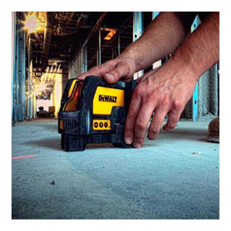 Dewalt DW0822-XJ Nokta ve Çizgi Lazer Hizalama Kırmızı