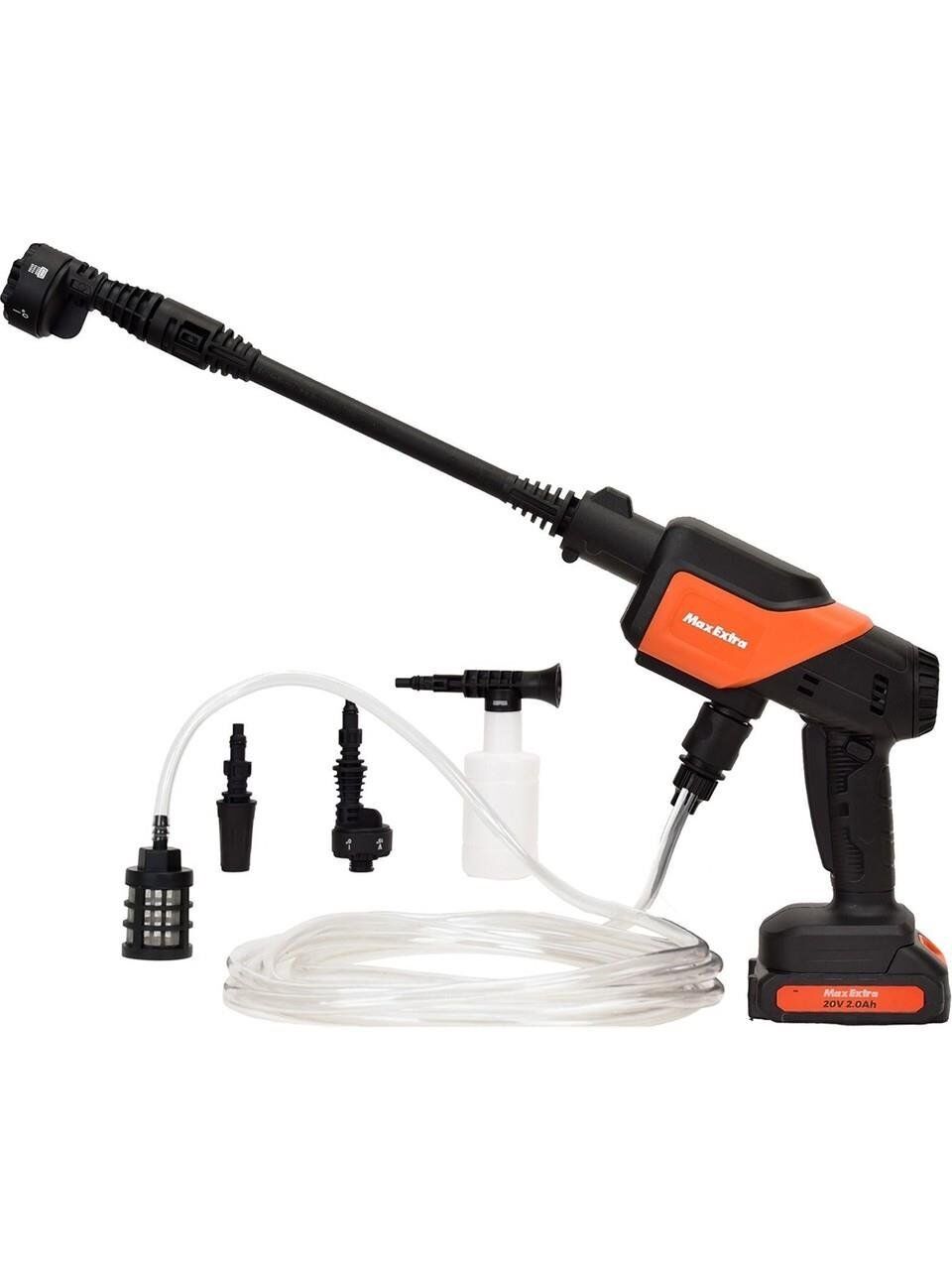 Max Extra MX5050 30 Bar  Akülü Basınçlı Yıkama Tabancası 20V 2.0Ah
