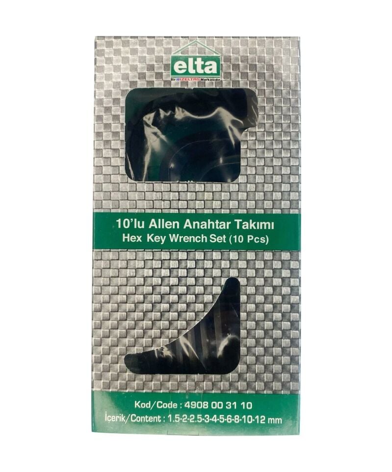 Elta Allen Anahtar Takımı 10 Parça
