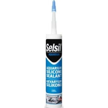 Selsil Akvaryum Silikonu Şeffaf 310ml