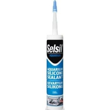 Selsil Akvaryum Silikonu Şeffaf 310ml