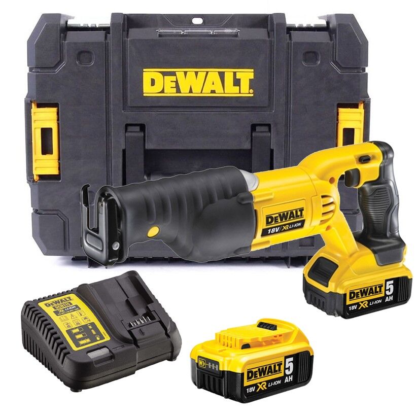 Dewalt DCS380M2 Tilki Kuyruğu Testere Makinesi Li-ion 18W 2x4.0Ah (Set)
