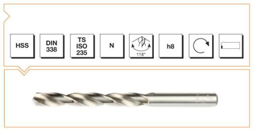 MTE  Matkap Ucu Taşlanmış 1.5mm DIN338 Rn