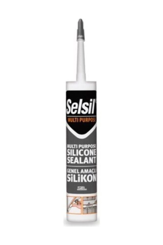 Selsil Silikon Kartuş Siyah 280gr
