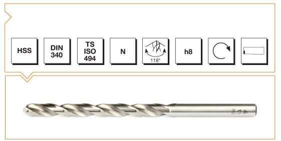 MTE Metal Matkap Ucu Uzun 6,0mm Hss Din 340