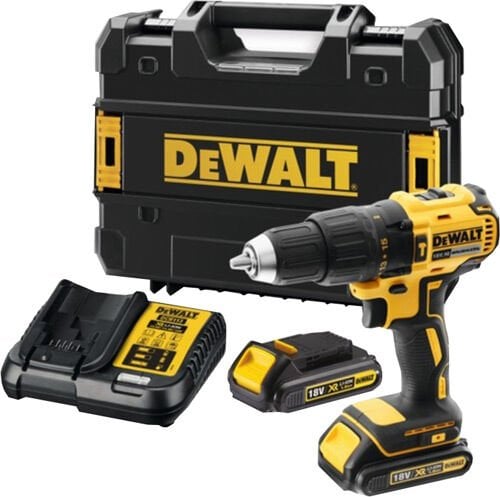 Dewalt DCD708D2T Kömürsüz  Matkap Akülü 18 Volt 2.0Ah 65Nm Tork