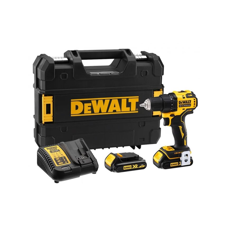 Dewalt DCD708D2T Kömürsüz  Matkap Akülü 18 Volt 2.0Ah 65Nm Tork