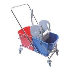 İzmir Fırça Çift Kovalı Presli Araba Kovası