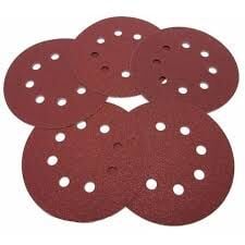 Delikli Zımpara 125mm 100 kum Ahşap/Otomotiv (5'li Paket)