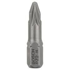 Bosch Bits Uç Yıldız Extra Hard PZ2 25mm 3'lü