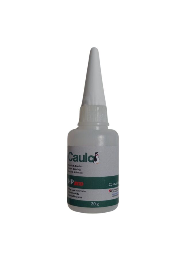 Caulo H+5 Plastik ve Metal Yapıştırıcı 20ml (Siyonakrilat)