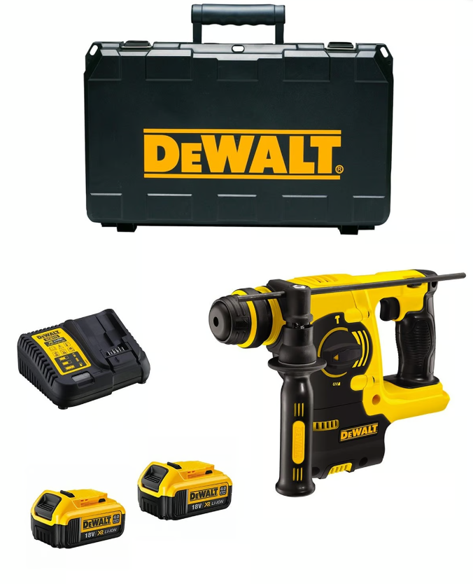 Dewalt DCH253M2 Akülü Pnömatik Kırıcı Delici 18 Volt 4.0 Ah 2.4J