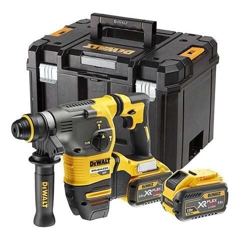Dewalt DCH333X2 Akülü Kırıcı Delici Sds-Plus 9Amp. Çift Akü 18/54V (4.9 KG) 4.2J