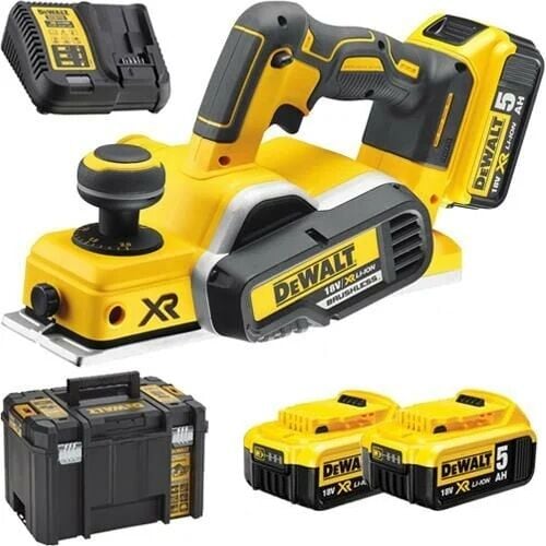 Dewalt DCP580P2 Kömürsüz Planya Motoru Lion 18 Watt 5Ah