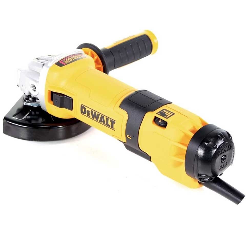 Dewalt DWE4257 Devir Ayarlı Avuç Taşlama Makinesi 1500 Watt 125mm