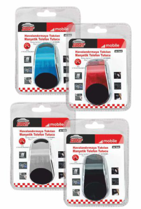 Autokit Araç İçi Havalandırmaya Takılan Manyetik Telefon Tutucu FA1-728