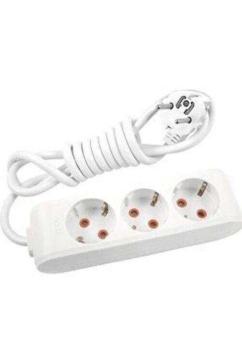 Viko Üçlü Topraklı Priz 3mt (Çocuk Korumalı)
