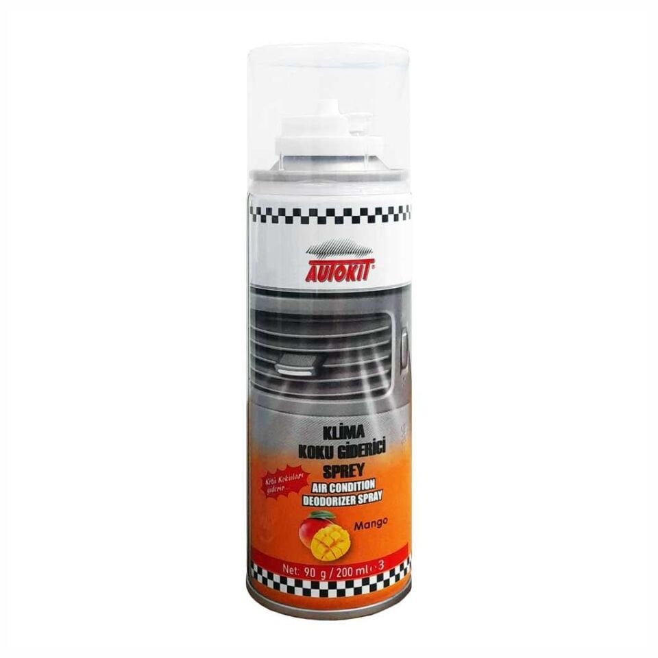 AutoKit Araç İçi Klima Koku Giderici Sprey Mango FA2-1268