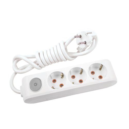 Viko Üçlü Topraklı Priz Anahtarlı 5mt (Çocuk Korumalı)