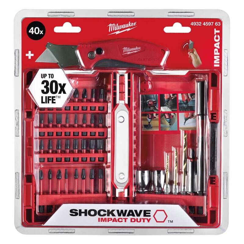 Milwaukee T4932459763 Bits Uç Seti 40 Parça