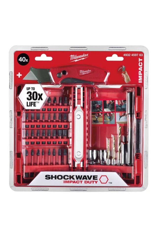 Milwaukee T4932459763 Bits Uç Seti 40 Parça