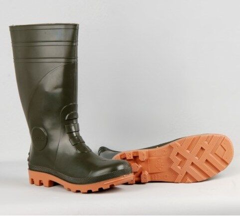 Gezer 261 S5 Çelik Burun Çelik Taban Emniyet Çizmesi Yeşil No:42