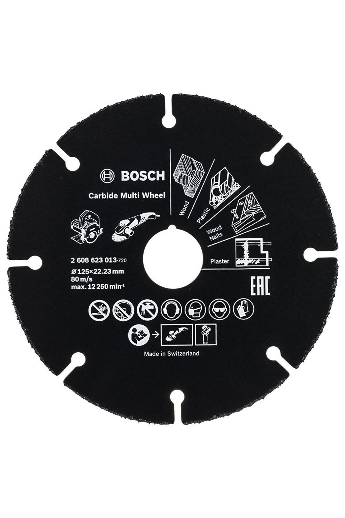 Bosch Çok Amaçlı Kesici Disk (Ahşap-Plastik) 125 Mm