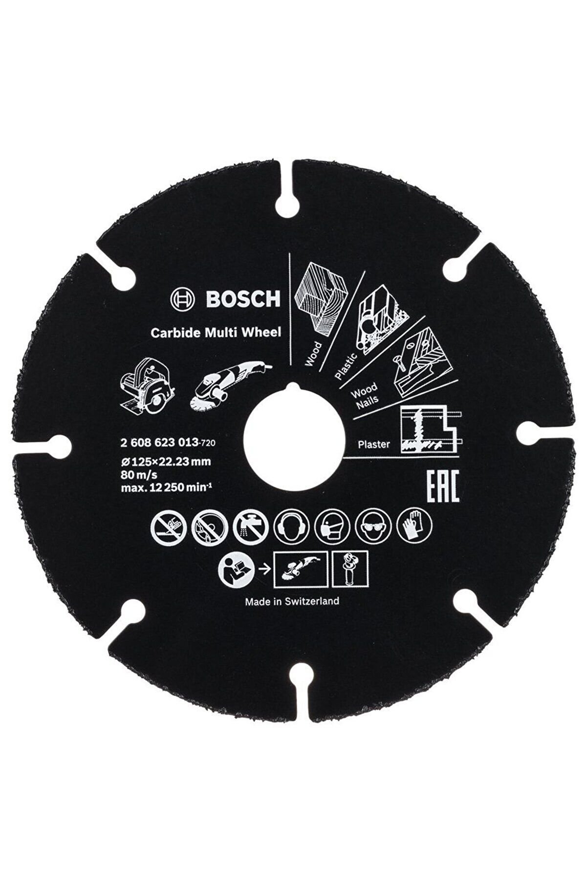 Bosch Çok Amaçlı Kesici Disk (Ahşap-Plastik) 125 Mm