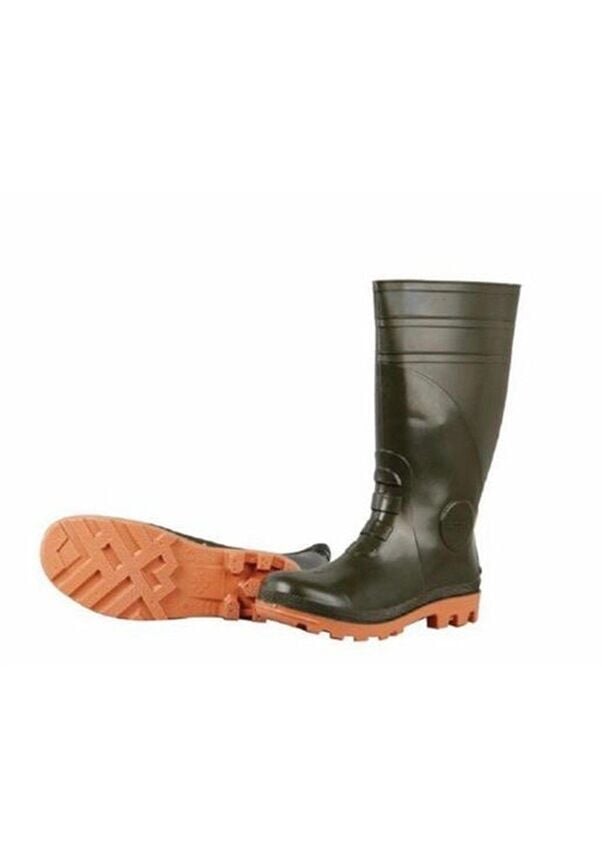 Gezer 261 S5 Çelik Burun Çelik Taban Emniyet Çizmesi Yeşil No:44