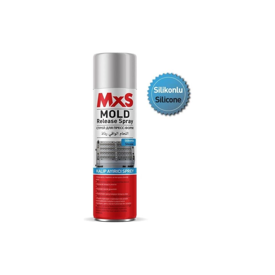 Mxs Silikonlu Kalıp Ayırcı Sprey 400ml