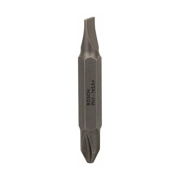 Bosch Bits Uç Çift Taraflı PH2 SL 1.0x45mm 1'li