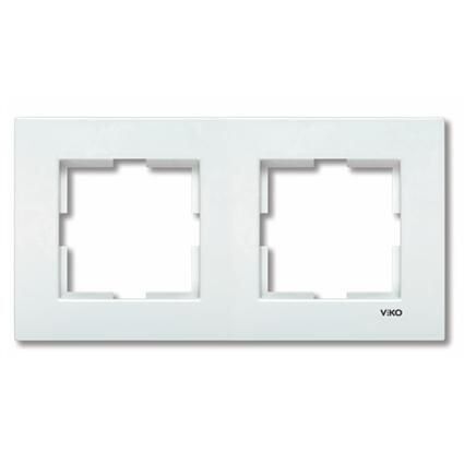 Viko İkili Karre Çerçeve Beyaz