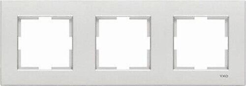 Viko Üçlü Karre Çerçeve Beyaz