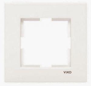 Viko Tekli Karre Çerçeve Krem