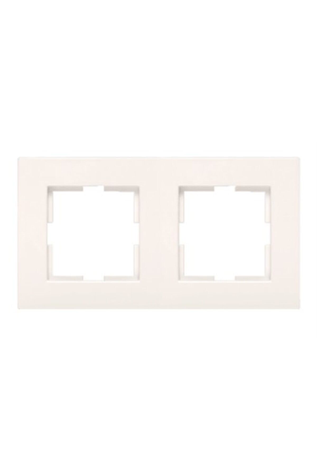 Viko İkili Karre Çerçeve Krem