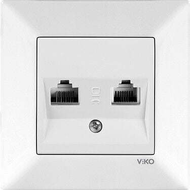 Viko Karre Data+Numeris Priz Çerçevesiz